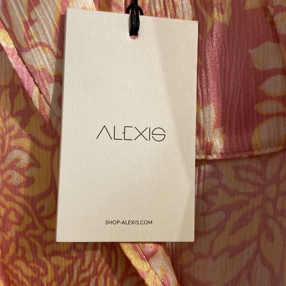 NWT ALEXIS AURETA ROSE ROBE Jacket Sz S - Picture 7 of 8